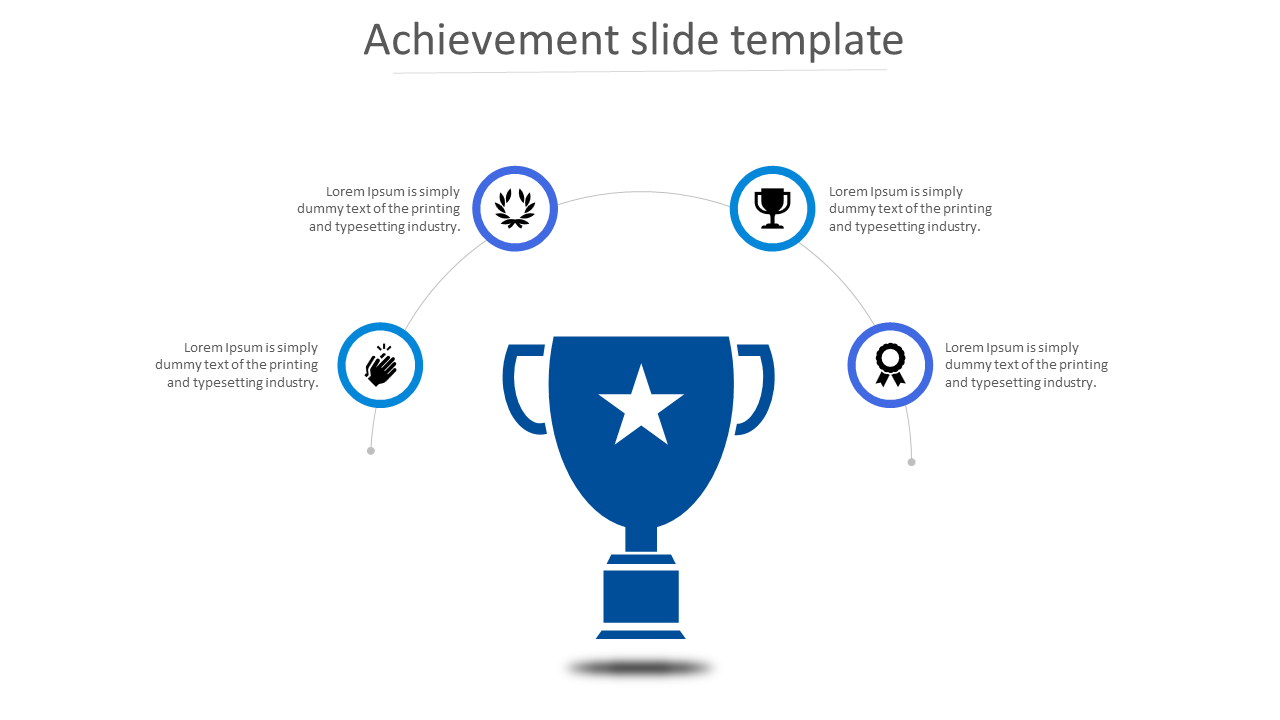 Free - Get Yours Now! Achievement Slide Template Presentation